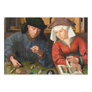 Quentin Matsys - The Moneylender and His Wife  Sheets