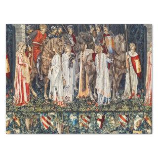 Quest for Holy Grail, Arming,Departure of Knights Tissue Paper