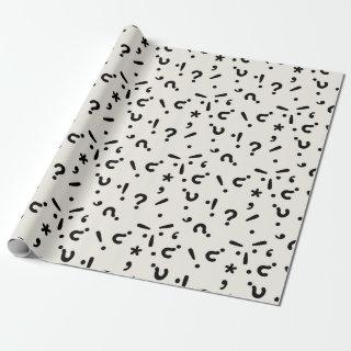 Question Mark Funny Mystery Gift Pattern
