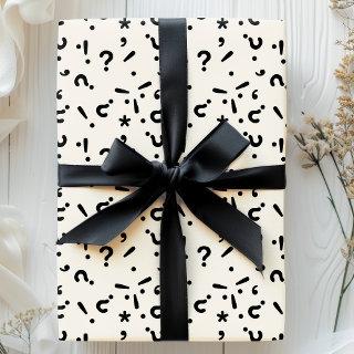 Question Mark Funny Mystery Gift Pattern