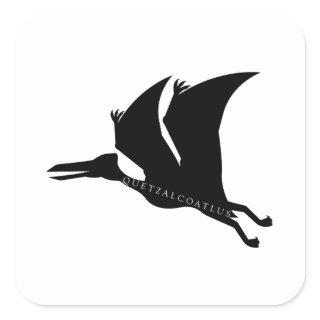 Quetzalcoatlus Pterosaur Prehistoric Square Sticker