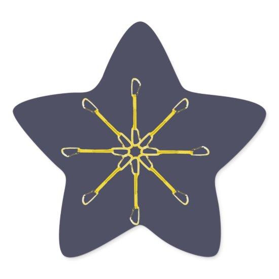 Quickdraw Flower Star Sticker