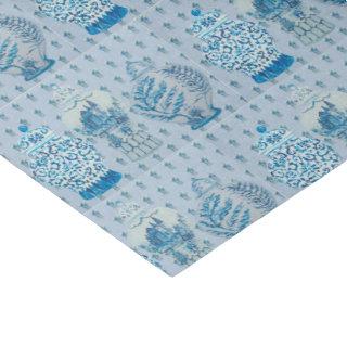 Quilt Chinoiserie Ginger Jar  Tissue Paper