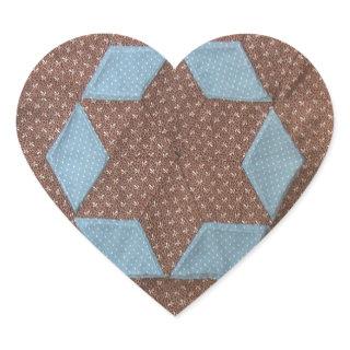 Quilt Pattern - Castle Heart Sticker