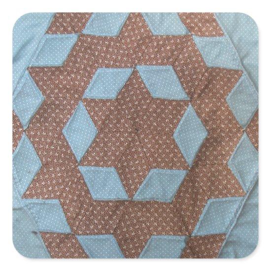 Quilt Pattern - Castle Square Sticker