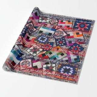 QUILT  - GLOSSY -  QUOTES