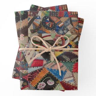 Quilting Patchwork Colorful Collage Pattern   Sheets