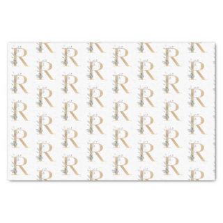 R Monogram Floral