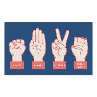 R-P-S-TS RECTANGULAR STICKER