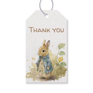 Rabbit Peter party Gift Tags