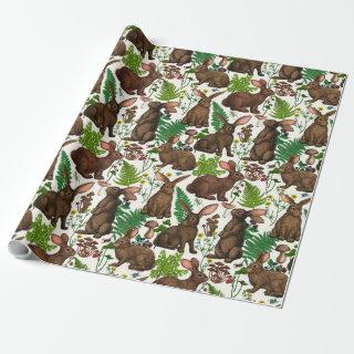 Rabbits and woodland flora 4