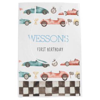 Race Car Birthday party favor bags