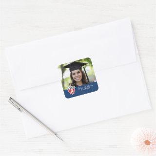 Radford University Arch Shield | Graduation Square Sticker
