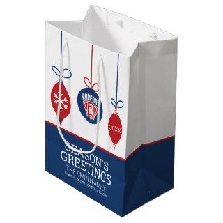 Radford University Arch Shield | Holidays Medium Gift Bag