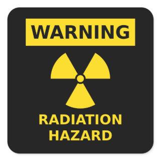 Radiation Hazard Sticker