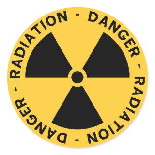 Radiation Symbol Sticker