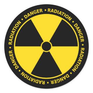 Radiation Symbol Sticker