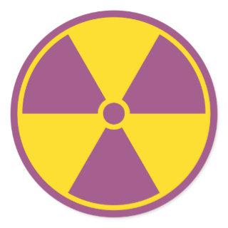 Radiation Symbol Sticker