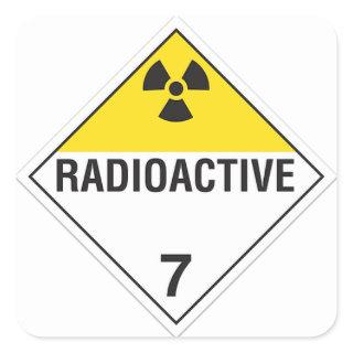Radioactive 7 Sticker