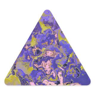 Radioactive Marble Triangle Sticker