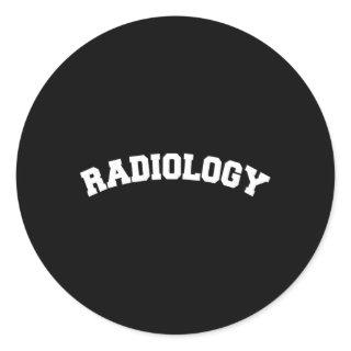 Radiologic Technologist Rad Tech Xray Classic Round Sticker