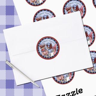 Raggedy Ann and Andy Treasures Classic Round Sticker