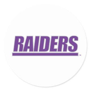 Raiders Wordmark Classic Round Sticker