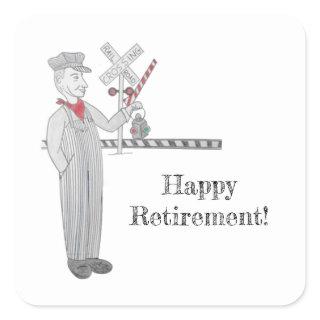 Railroad Crossing Retirement Stickers