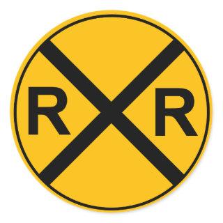 Railroad Sign Sticker