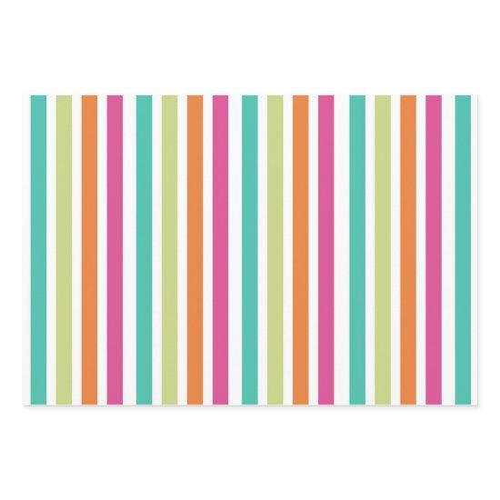 Rainbow confetti stripes colorful retro  sheets