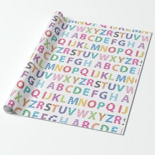 Rainbow Cute Alphabet