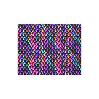 Rainbow Dragon Scales Canvas Print