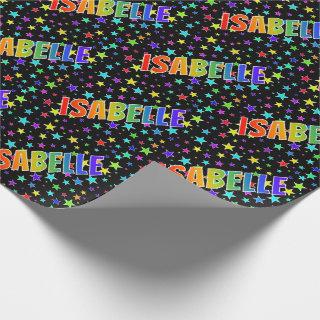 Rainbow First Name "ISABELLE" + Stars