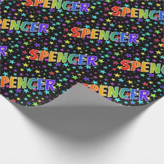 Rainbow First Name "SPENCER" + Stars