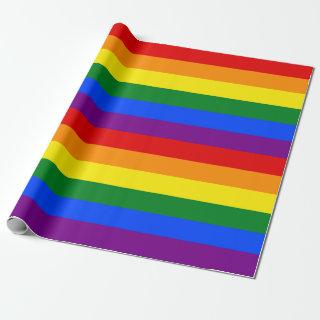 Rainbow Flag  - Large Stripes