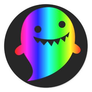 Rainbow Ghost sticker