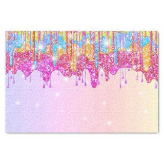 Rainbow glitter-bright color sparkle for birthday tissue paper