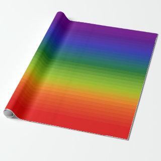 Rainbow Gradient Striped