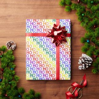 Rainbow Ho Ho Ho Pattern