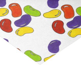 Rainbow Jelly Bean Jellybean Candy Easter Basket Tissue Paper