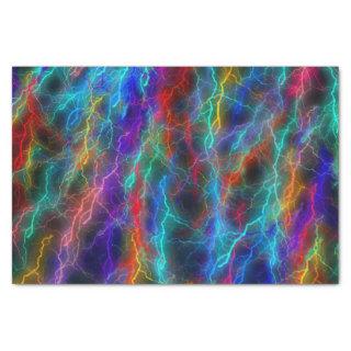 Rainbow Lightning Tissue Paper