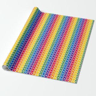 Rainbow Mickey Icon Pattern