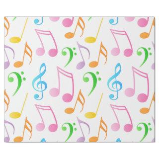 Rainbow Musical Notes