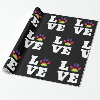 Rainbow paw