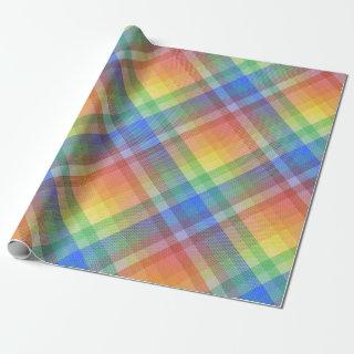Rainbow Plaid