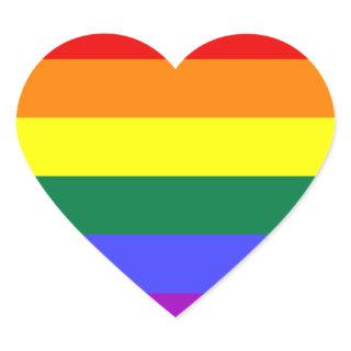 Rainbow Pride Flag Sticker