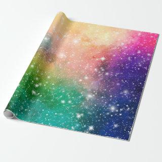 Rainbow Space Galaxy Nebula Cool Star Pattern