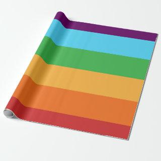 Rainbow Stripes Fun Bright Candy Birthday Party