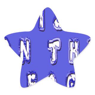 Raised on the beach: Serene Beach Life Memories Star Sticker