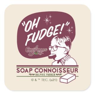Ralphie Parker - Soap Connoisseur Square Sticker